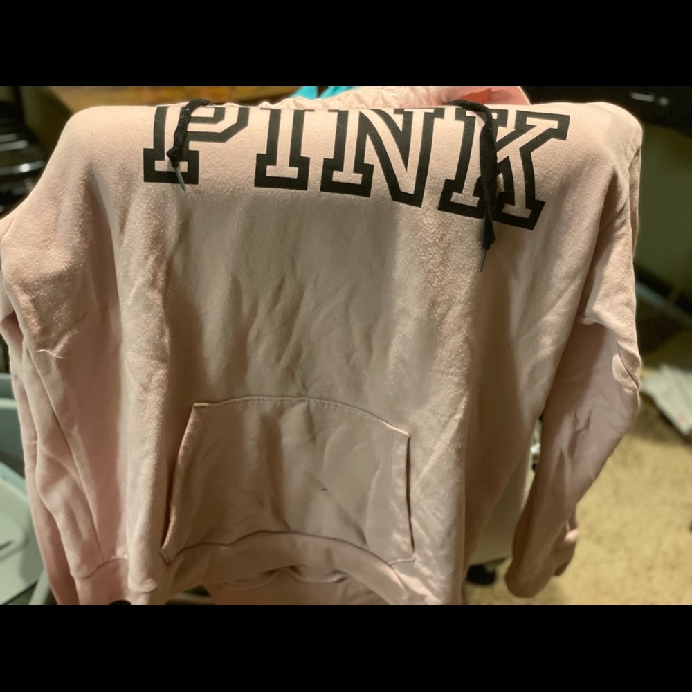 Pink hoodie